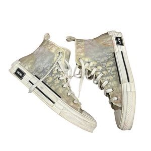 Men’s Christian Dior B23 Hightop Oblique Coated Canvas